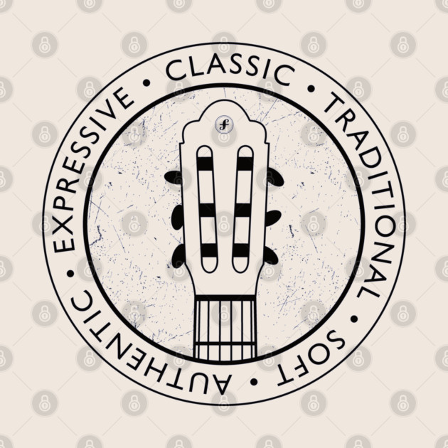 Classical Guitar Vibes. Light Edition by filiposwear