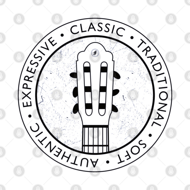 Classical Guitar Vibes. Light Edition by filiposwear