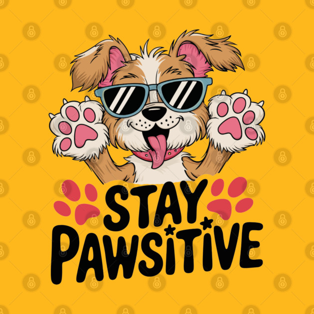 Stay Pawsitive by Kimmie Marie