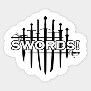 SWORDS! (light) Magnet