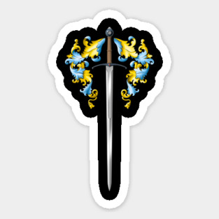 Medieval Sword Magnet