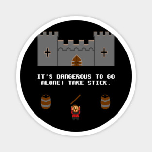 It's dangerous to go alone! Take stick! Magnet