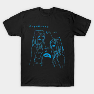 Re-L Mayer - eye sketch (cyan) T-Shirt