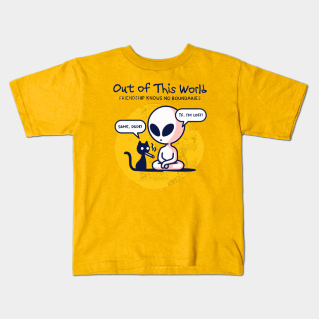 OUT OF THIS WORLD Kids T-Shirt by Fabrik