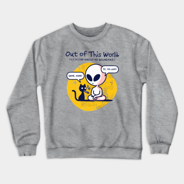OUT OF THIS WORLD Crewneck Sweatshirt by Fabrik