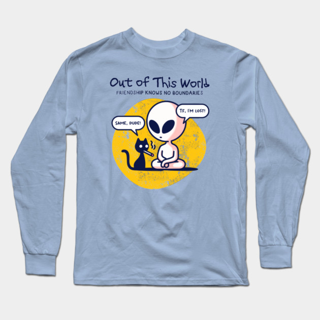 OUT OF THIS WORLD Long Sleeve T-Shirt by Fabrik