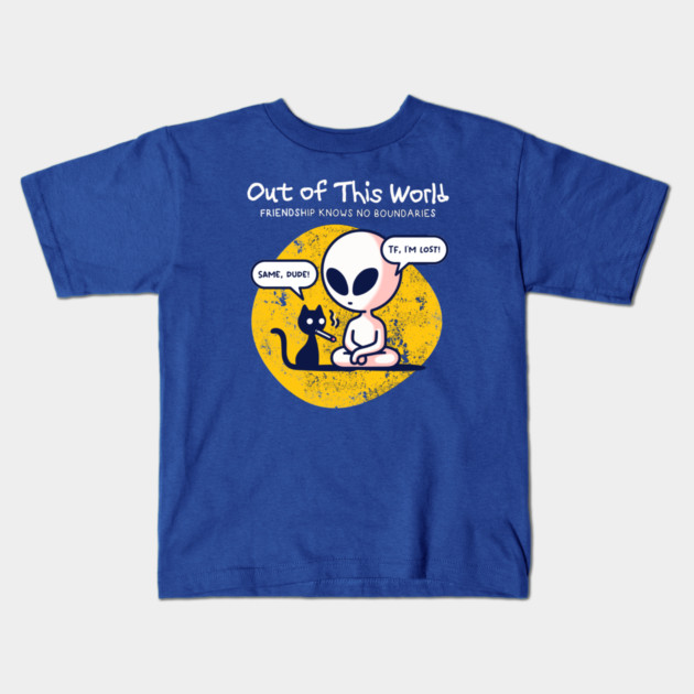 OUT OF THIS WORLD Kids T-Shirt by Fabrik