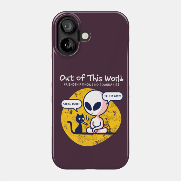 OUT OF THIS WORLD Phone Case by Fabrik