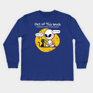 OUT OF THIS WORLD Kids Long Sleeve T-Shirt