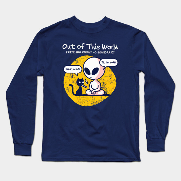 OUT OF THIS WORLD Long Sleeve T-Shirt by Fabrik