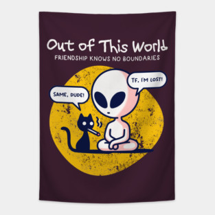 OUT OF THIS WORLD Tapestry