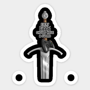 Every Geek Should Have a Sword! Magnet