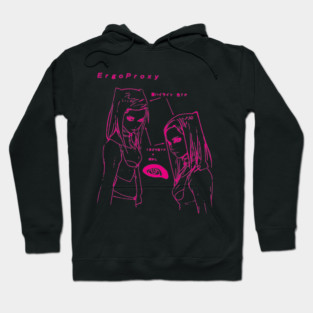 Re-L Mayer - eye sketch (magenta) Hoodie