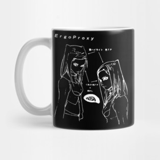 Re-L Mayer - eye sketch (white) Mug