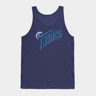 Tidewater Tides Defunct Vintage Baseball Tank Top
