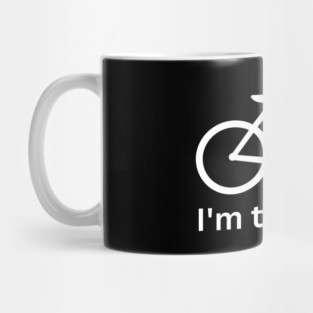 I'm two tired - cycling funny Mug