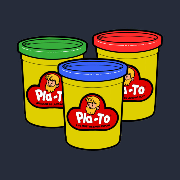 Plato Play-Doh by Harley Warren