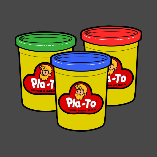 Plato Play-Doh by Harley Warren