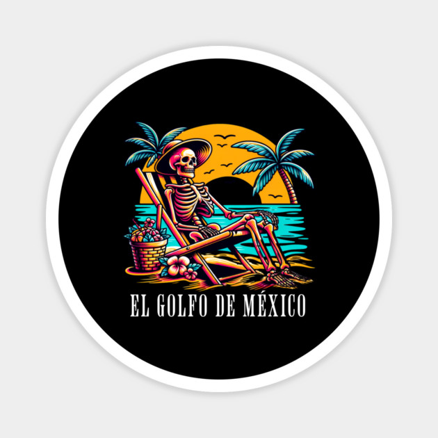 Gulf of Mexico Beach , Mexico in Paradise Magnet by ArtistTee ⭐⭐⭐⭐⭐