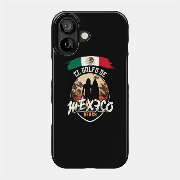El Golfo De México - Gulf of Mexico Palms Summer Holiday Vacation Phone Case by ArtistTee ⭐⭐⭐⭐⭐