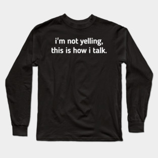 Nervous Long Sleeve T-Shirt