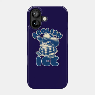 Abolish ICE Anti-Fascist Frog Phone Case