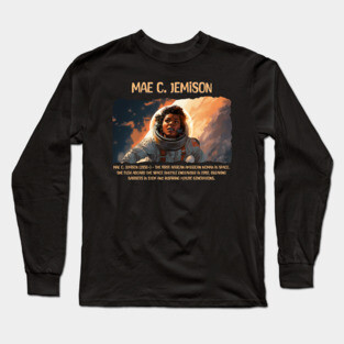 Mae C. Jemison Long Sleeve T-Shirt