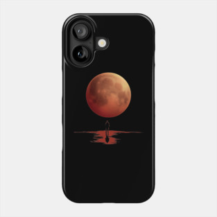 total lunar eclipse march 14 2025 Phone Case