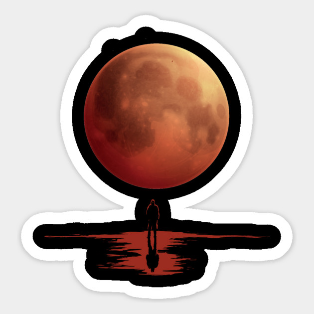 total lunar eclipse march 14 2025 Magnet by ArtistTee ⭐⭐⭐⭐⭐