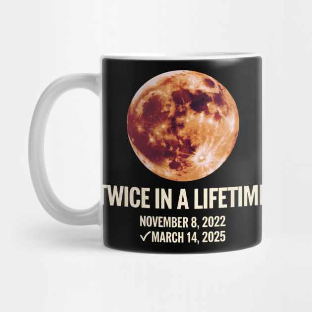 Twice in a Lifetime Total Lunar Eclipse March 14 2025 by ArtistTee ⭐⭐⭐⭐⭐