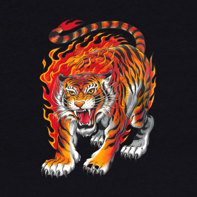 Tiger Tattoo by animegirlnft