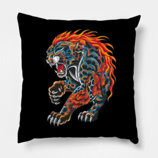 Panther Tattoo Pillow