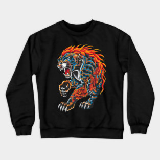 Panther Tattoo Crewneck Sweatshirt