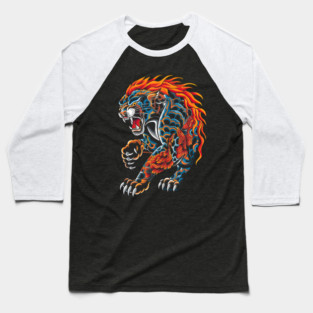 Panther Tattoo Baseball T-Shirt