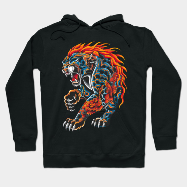 Panther Tattoo Hoodie by animegirlnft