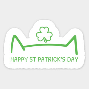 Happy St. Catrick's Day Sticker