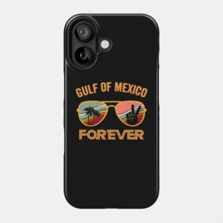 Retro Gulf of Mexico Forever Vintage Beach Gulf Mexico Phone Case