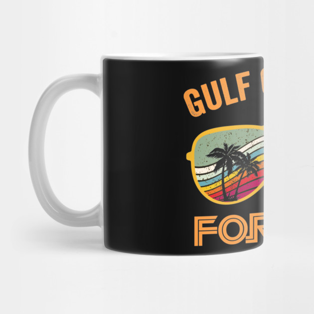 Retro Gulf of Mexico Forever Vintage Beach Gulf Mexico by ArtistTee ⭐⭐⭐⭐⭐