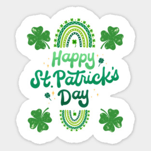 Happy St. Patrick's Day Sticker