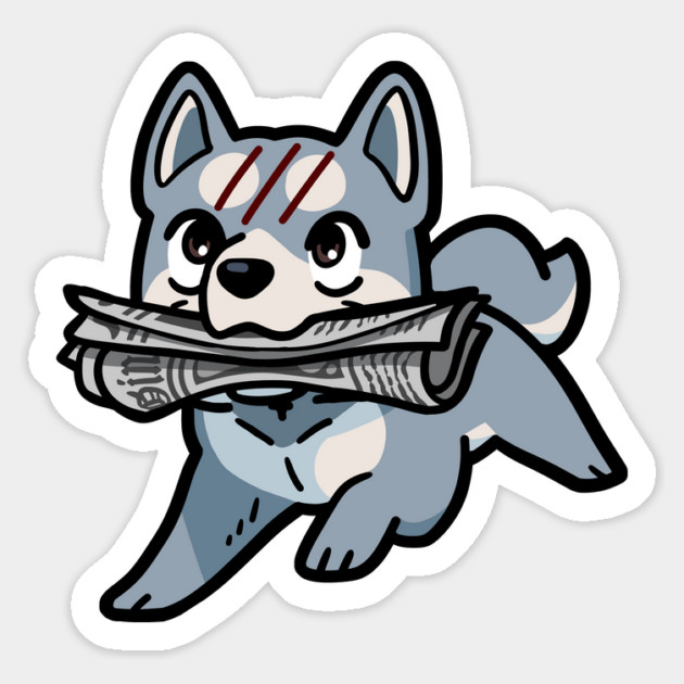 Silver Fang Magazine Magnet by Silver Fang Network