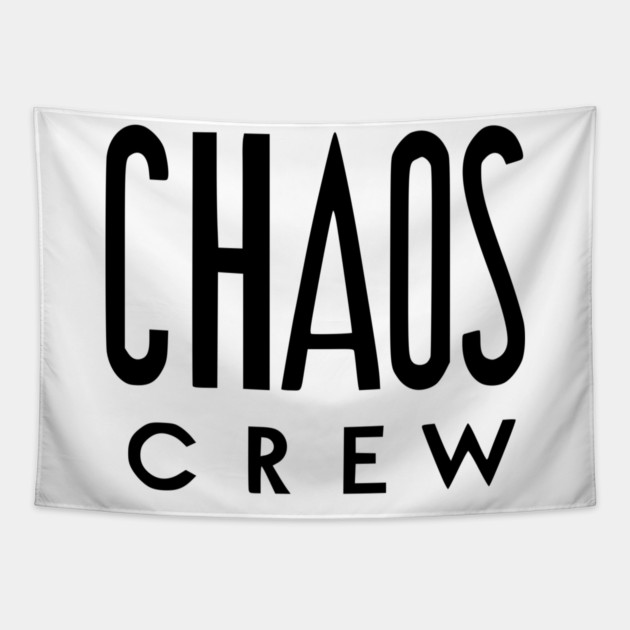 Chaos Crew Tapestry by Frank Ring