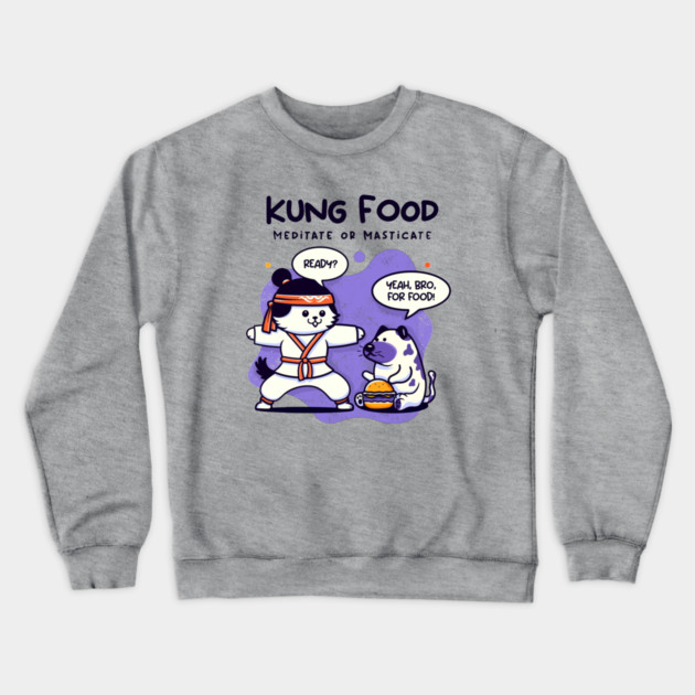 KUNG FOOD Crewneck Sweatshirt by Fabrik