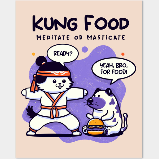 KUNG FOOD Wall Art by Fabrik
