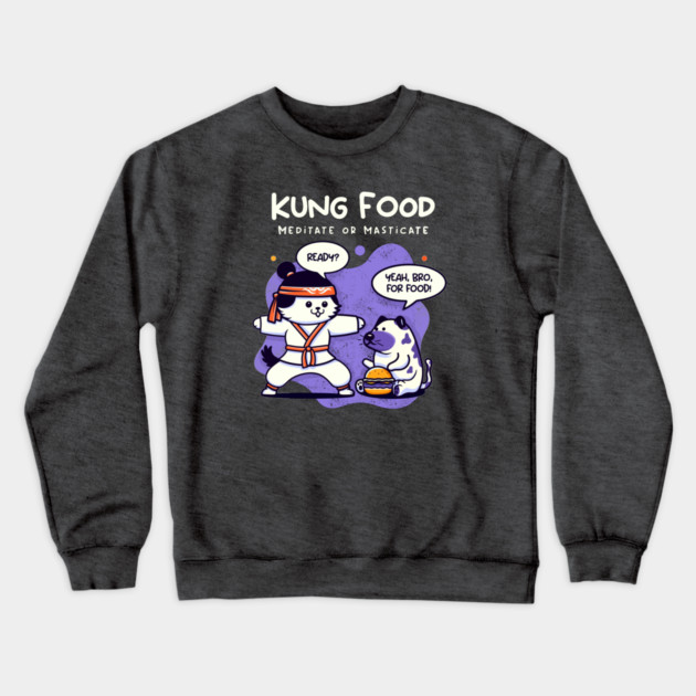 KUNG FOOD Crewneck Sweatshirt by Fabrik
