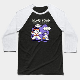 KUNG FOOD Baseball T-Shirt