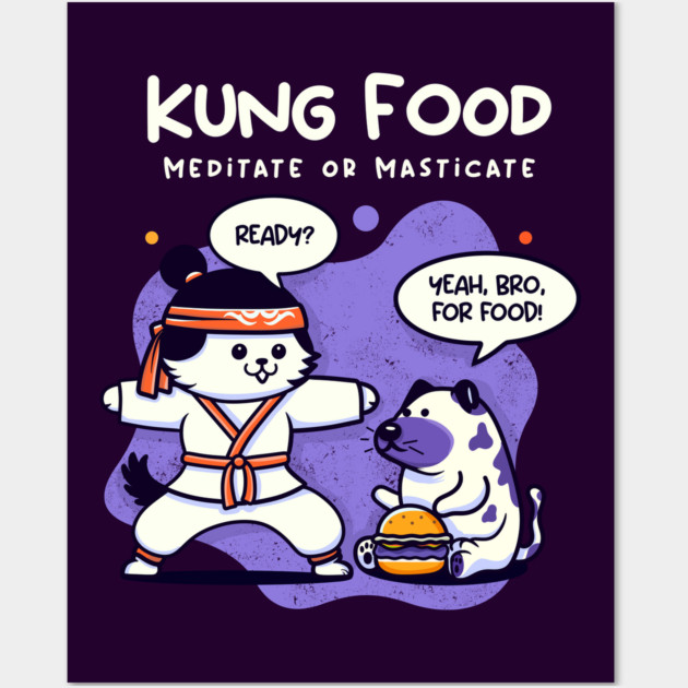 KUNG FOOD Wall Art by Fabrik