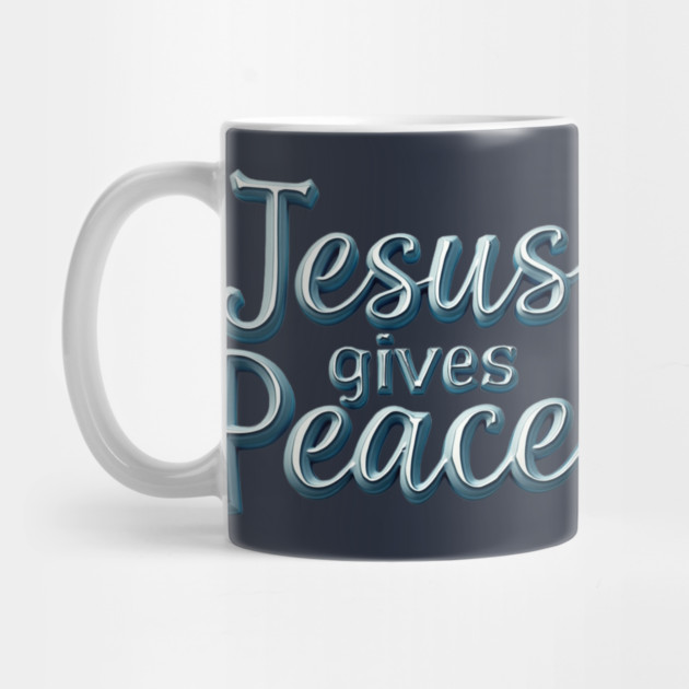 Jesus Gives Peace Metallic Design by Rox
