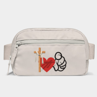 God Loves You: He died for you Bag