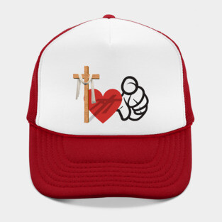 God Loves You: He died for you Hat