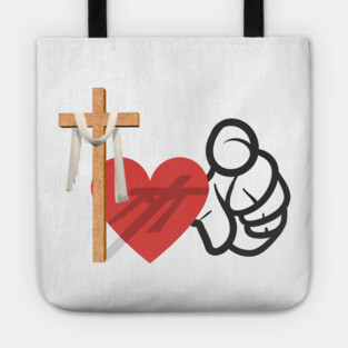 God Loves You: He died for you Tote